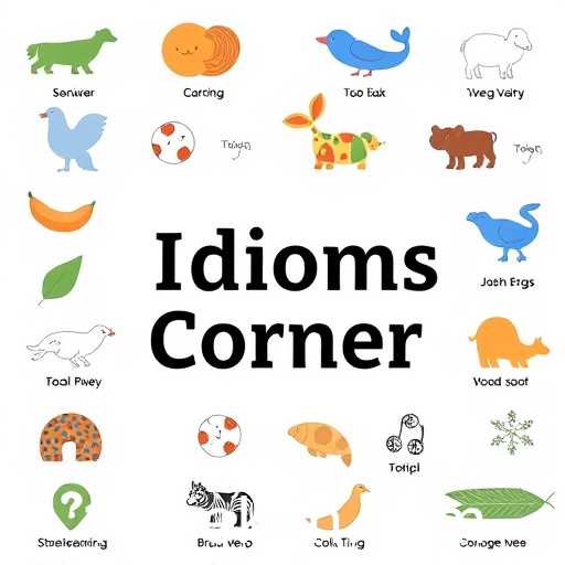 Exploring the 'Idioms Corner': A Weekly Dive into Language Nuance